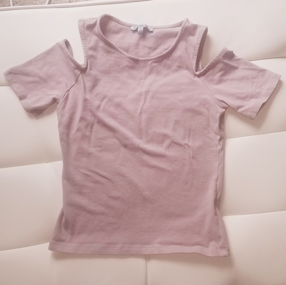 Charlotte Russe cold shoulder crop top - Picture 2 of 10